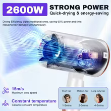 Secador Hatteker 2600W Íons Negativos Thumbnail 2