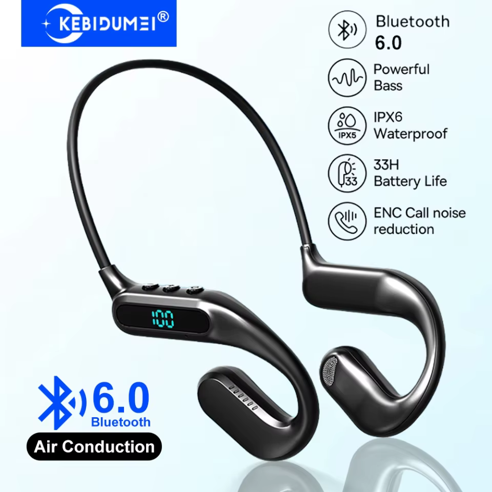 Fone Bluetooth KEBIDUMEI Esportivo
