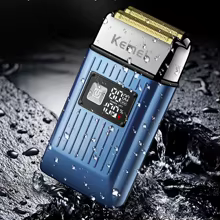 Barbeador Elétrico Kemei IPX6 Thumbnail 4