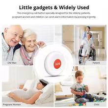 Botão SOS Tuya ZigBee Thumbnail 5