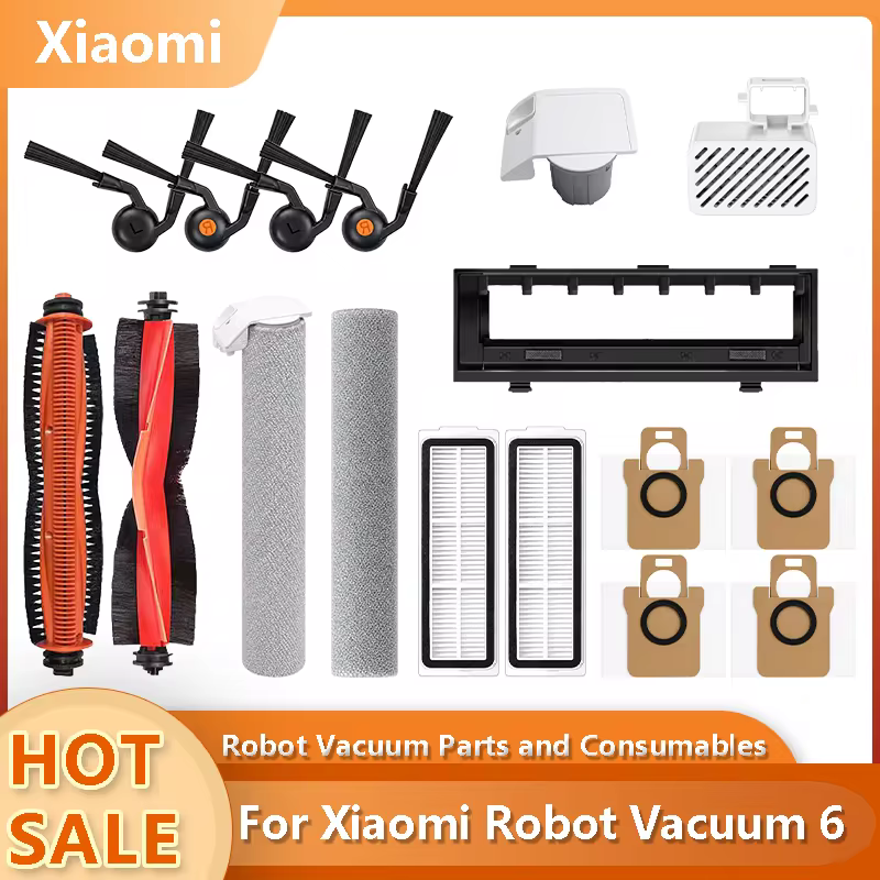 Kit Peças Xiaomi Robot Vacuum 6