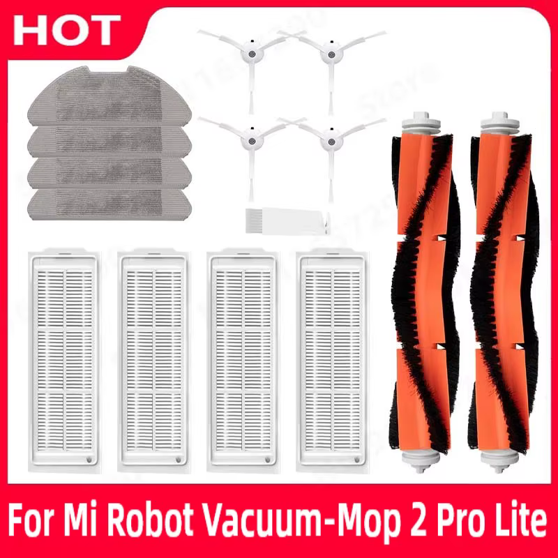 Kit Acessórios Xiaomi Mi Robot Vacuum-Mop 2 Pro Lite
