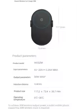 Carregador Xiaomi 30W Sem Fio Thumbnail 5