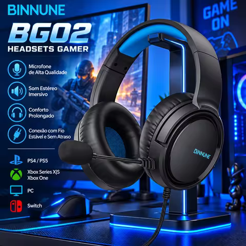BINNUNE BG02 Headset Gamer