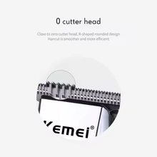 Kemei 5027 Máquina de Corte Profissional Sem Fio Thumbnail 6