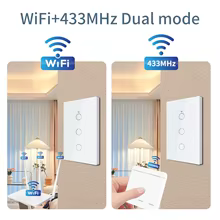 Interruptor Inteligente WiFi Tuya Sem Neutro Thumbnail 2