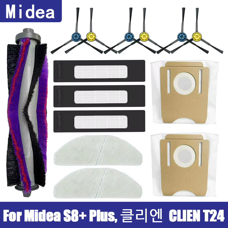 Peças Reposição Aspirador Midea S8+ Plus