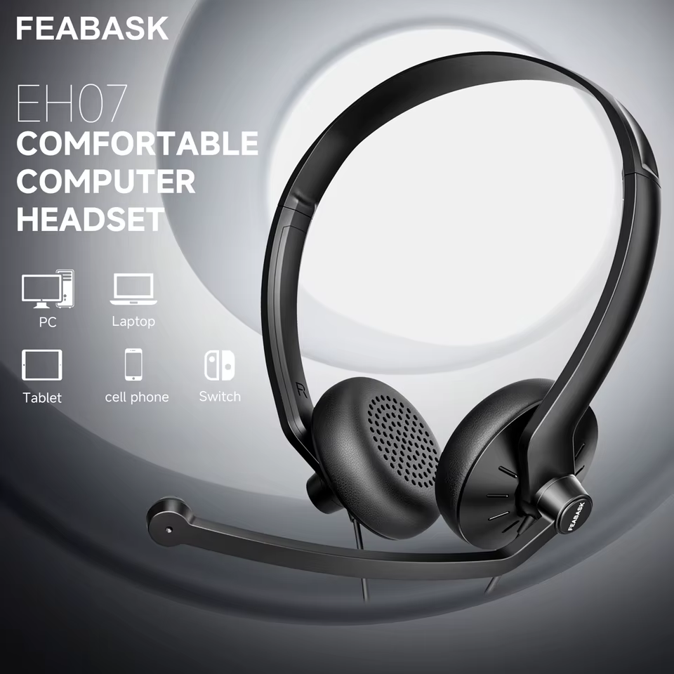 Fone de Ouvido USB FEABASK