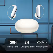 Fones de Ouvido Bluetooth 6.0 Open-Ear KEBIDUMEI Thumbnail 2