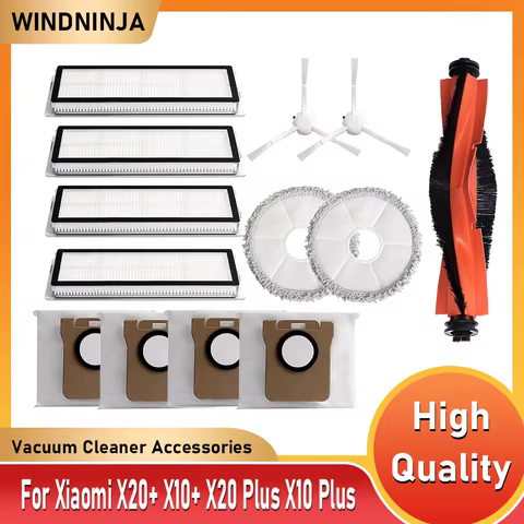 Kit Peças Xiaomi Robô Aspirador X20+ X10+