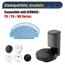Pano Esfregão Robô Aspirador Ecovacs Thumbnail 6