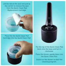 Cartucho Quick Clean Pod Philips Norelco Thumbnail 2