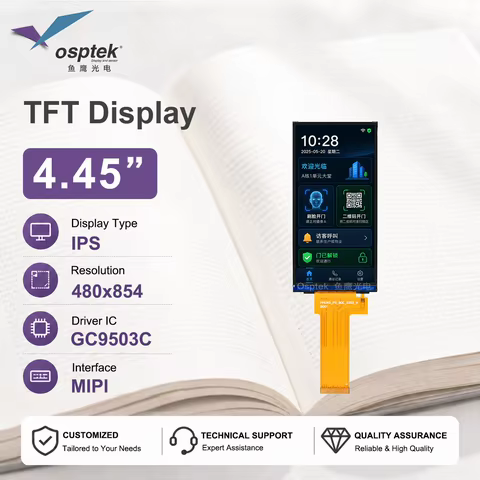 Display LCD TFT 4.45 Polegadas