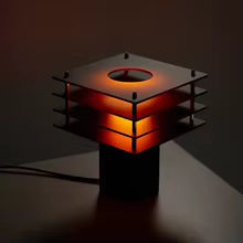 Luminária LED Acrílico com LCD Thumbnail 5