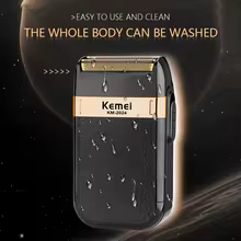 Kemei KM-2024 Barbeador Elétrico Masculino Thumbnail 3