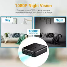 Mini Câmera de Segurança WiFi 1080p Thumbnail 2