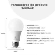 Lâmpada Inteligente Alexa Thumbnail 6