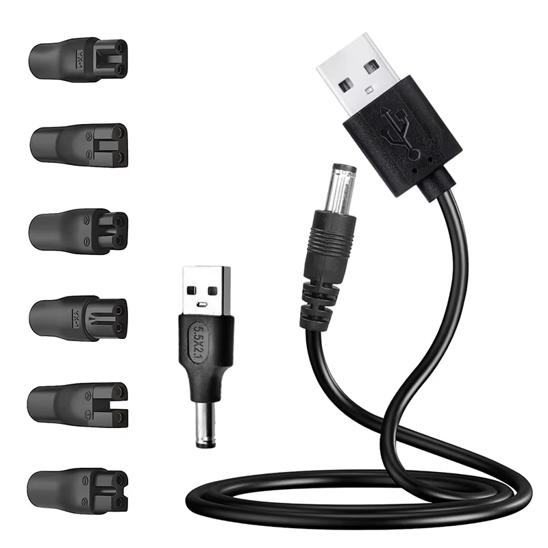 Cabo de Alimentação USB 5V Kit 8 Peças
