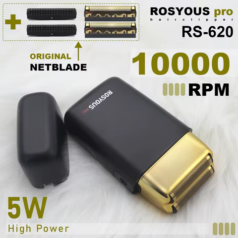 Barbeador Elétrico Rosyous RS-620 Profissional