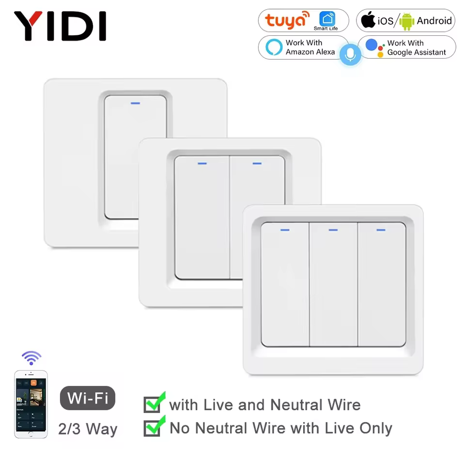 Interruptor Inteligente WiFi com Controle de Voz