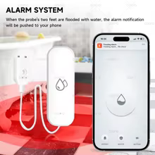 Sensor de Vazamento de Água Zigbee 3.0 Thumbnail 4