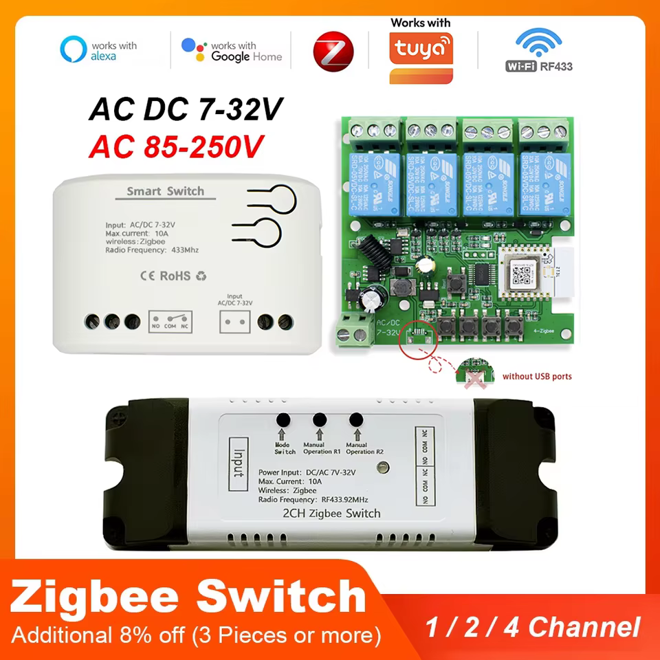 Interruptor Inteligente Zigbee Tuya