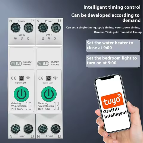 Interruptor Wi-Fi Inteligente com Timer