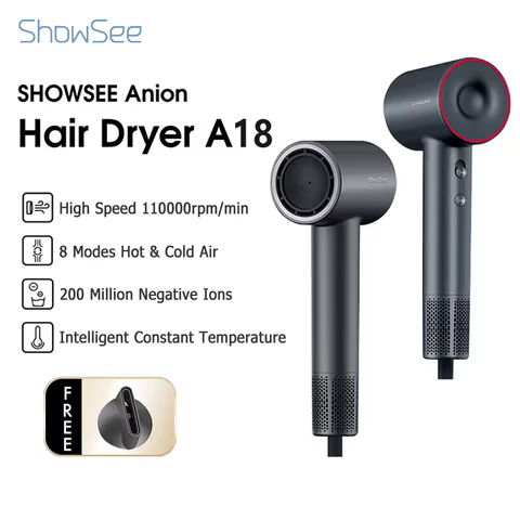 Secador ShowSee A18 Alta Velocidade