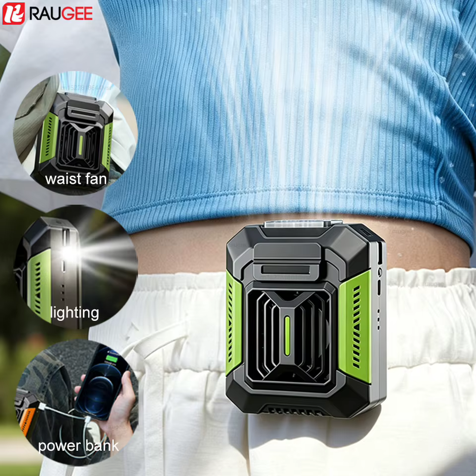 Mini Ventilador Portátil de Cintura