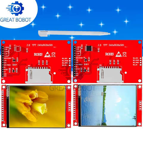 Módulo LCD TFT 2.8" SPI Arduino