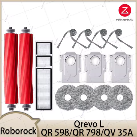 Kit Completo Acessórios Roborock Qrevo L