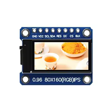 Tela LCD IPS 0.96 ST7735 65K Cores Thumbnail 3