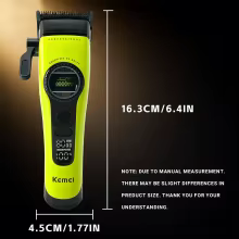Máquina de Cortar Cabelo Kemei Profissional Thumbnail 5