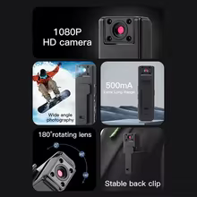 Câmera Mini A9 1080P Full HD Thumbnail 4
