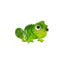 Presilha Dinossauro Verde Cartoon Thumbnail 6