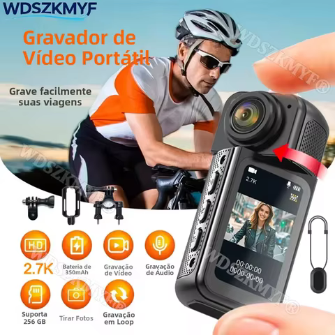 Câmera Esportiva Mini 2.7K WIFI