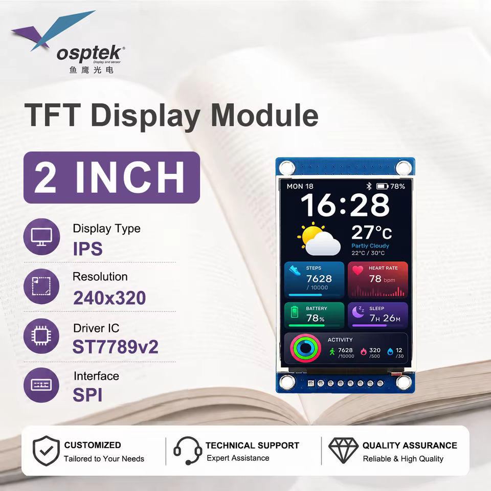 Display Redondo 2" TFT IPS