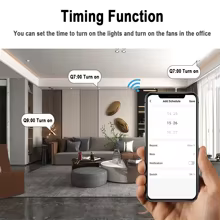 Interruptor WiFi Inteligente Tuya 10A Thumbnail 6