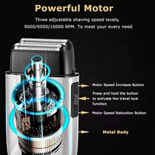 Kemei KM-T402 Barbeador Profissional Thumbnail 5