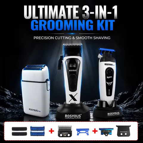 Máquina de Corte Cabelo ROSYOUS RS-888C Profissional
