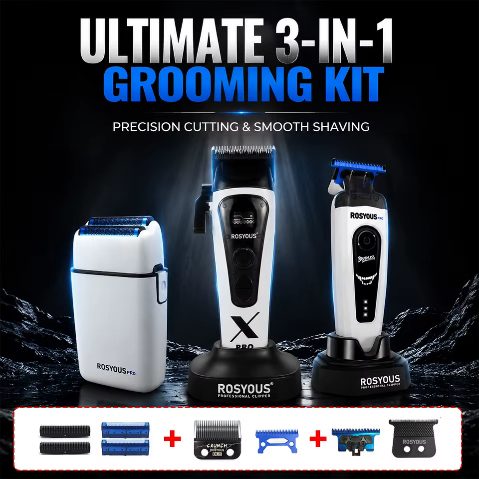 Máquina de Corte Cabelo ROSYOUS RS-888C Profissional