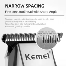 Kemei KM-5027 Máquina de Cortar Cabelo Thumbnail 3
