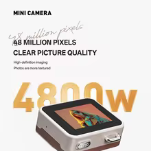 Mini Câmera HD 1080P Retro Thumbnail 5