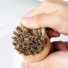 Kit 2 Escovas Cozinha Madeira Sisal Coco Thumbnail 3