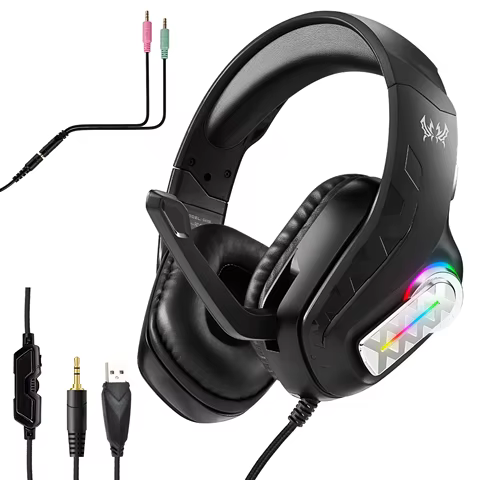 Headset Gamer RGB 50mm