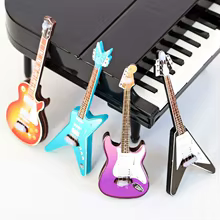 Miniatura Guitarra Casa de Bonecas Thumbnail 1
