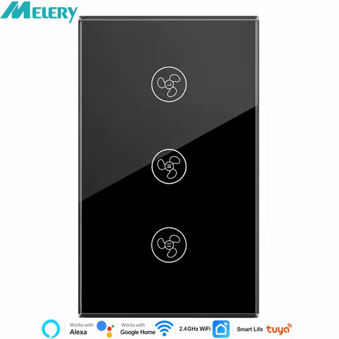 Interruptor Ventilador Inteligente Melery WiFi