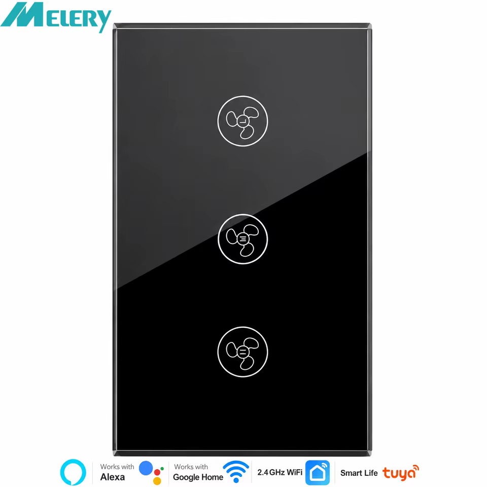 Interruptor Ventilador Inteligente Melery WiFi