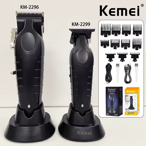 Máquina de Cortar Cabelo Kemei Profissional