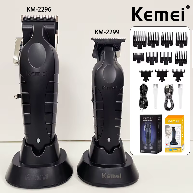 Máquina de Cortar Cabelo Kemei Profissional